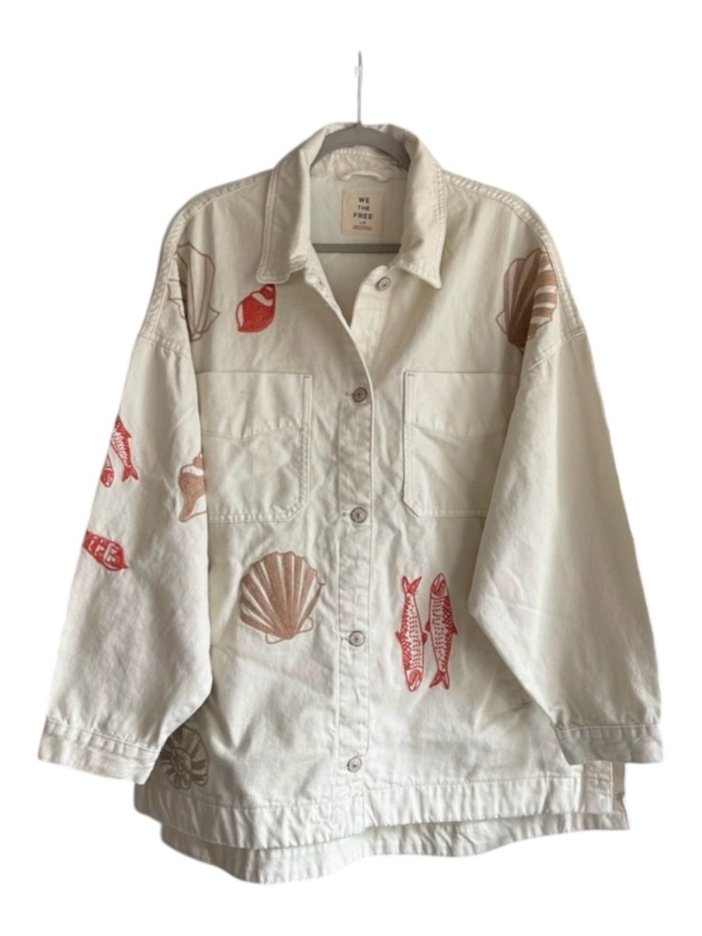 We The Free/Free People Madison City Embroidered Jacket Size XS NWT - Picture 3 of 10